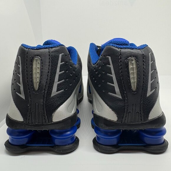 Men's Nike Shox - Black, Silver, and Blue - Picture 7 of 7